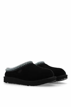 UGG Kids CZARNY Zamszowe klapki ‘Tasman II’