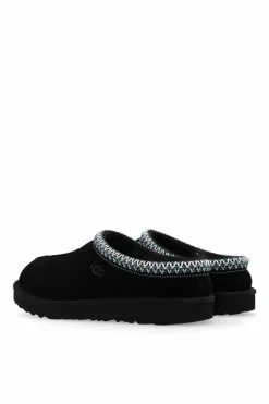 UGG Kids CZARNY Zamszowe klapki ‘Tasman II’