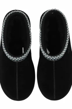 UGG Kids CZARNY Zamszowe klapki ‘Tasman II’