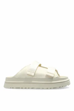 UGG Kids kremowy Klapki `K GOLDENGLOW SLIDE`