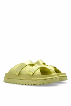 UGG Kids ZIELONY Klapki `K GOLDENGLOW SLIDE`