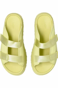 UGG Kids ZIELONY Klapki `K GOLDENGLOW SLIDE`