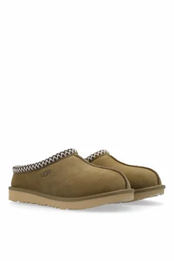 UGG Kids ZIELONY Zamszowe klapki ‘Tasman II’
