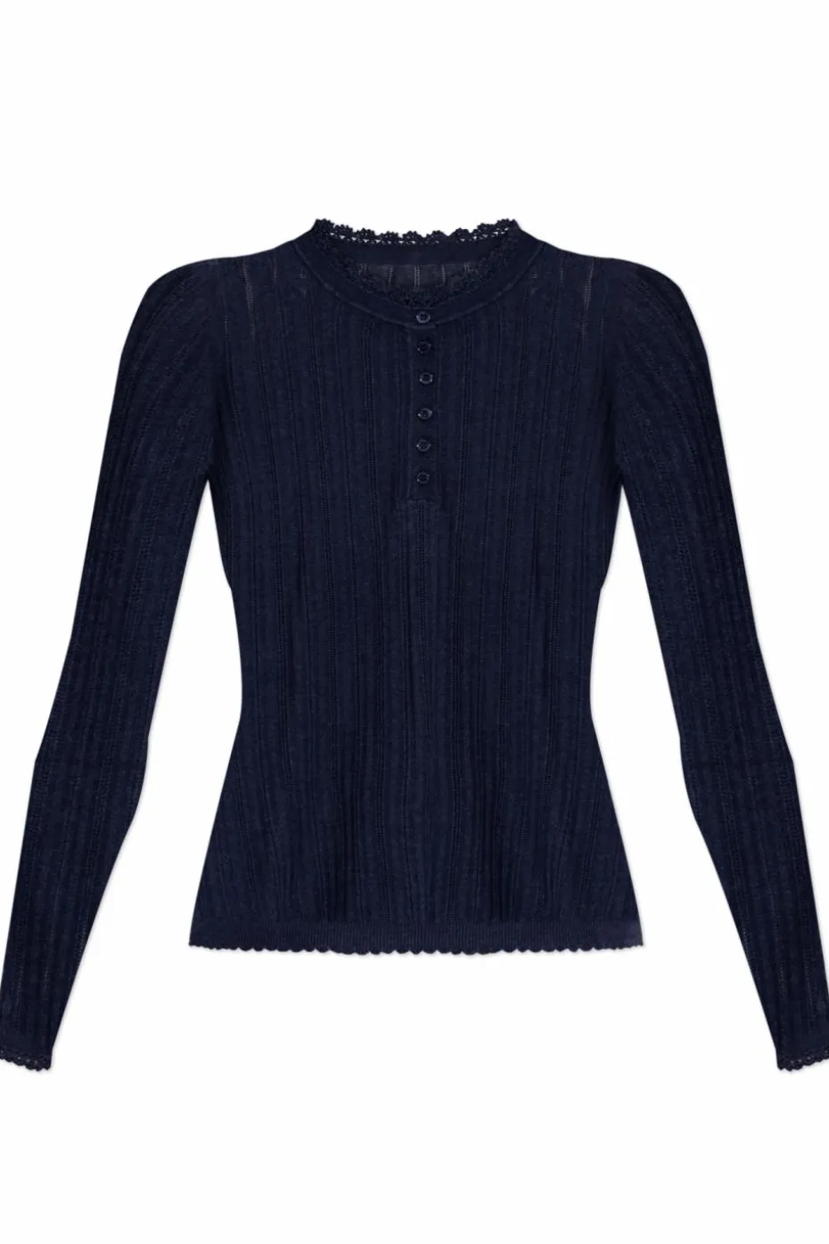 Ulla Johnson GRANATOWY Top `Delia`
