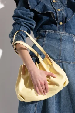 Ulla Johnson ŻÓŁTY Torba na ramię `Isadora Mini`