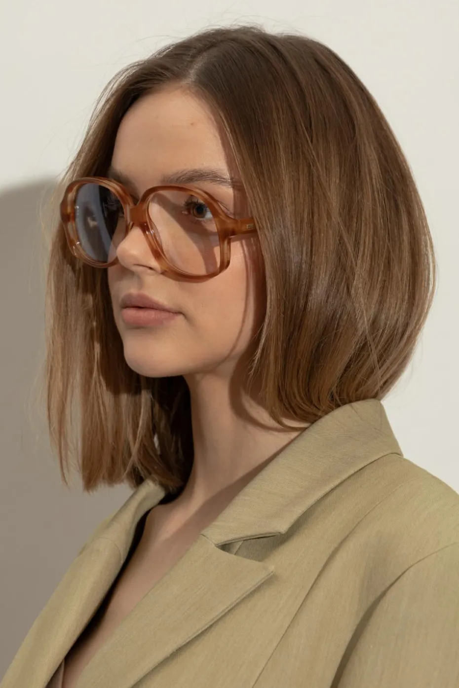 Valentino Eyewear BRĄZOWY Okulary korekcyjne `VLX-177`