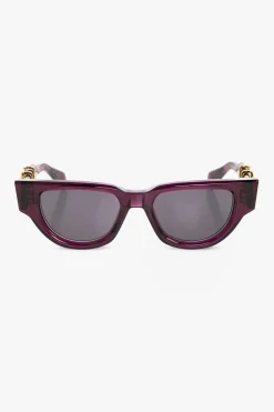 Valentino Eyewear FIOLETOWY Okulary przeciwsłoneczne