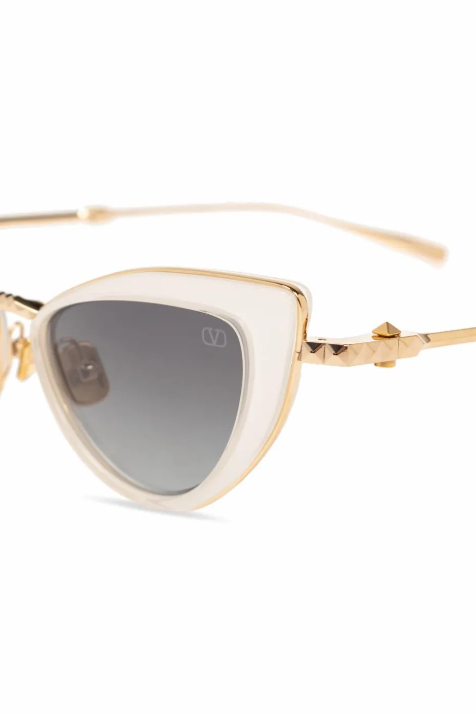 Valentino Eyewear kremowy Okulary przeciwsłoneczne ‘VIII’