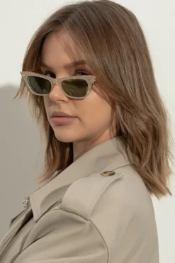 Valentino Eyewear kremowy Okulary przeciwsłoneczne `VLS-176`