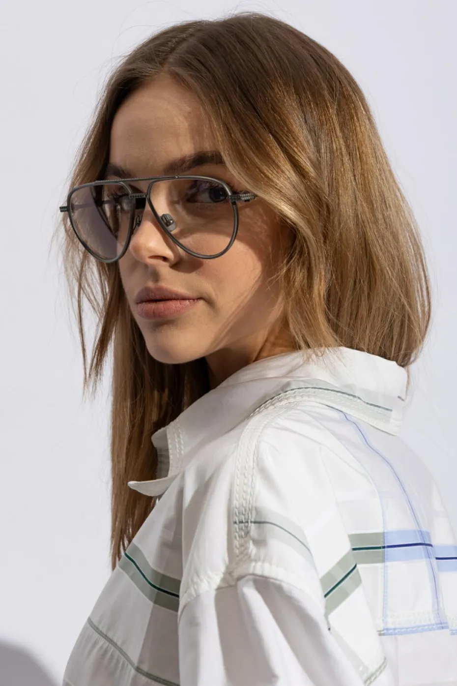 Valentino Eyewear SZARY Okulary korekcyjne ‘V-STUD II’