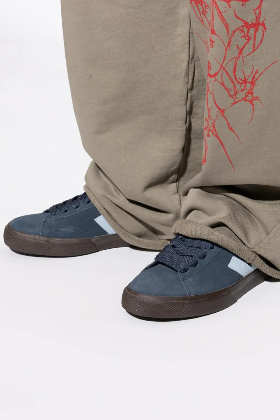 Veja GRANATOWY Buty sportowe `Campo Bold Suede`