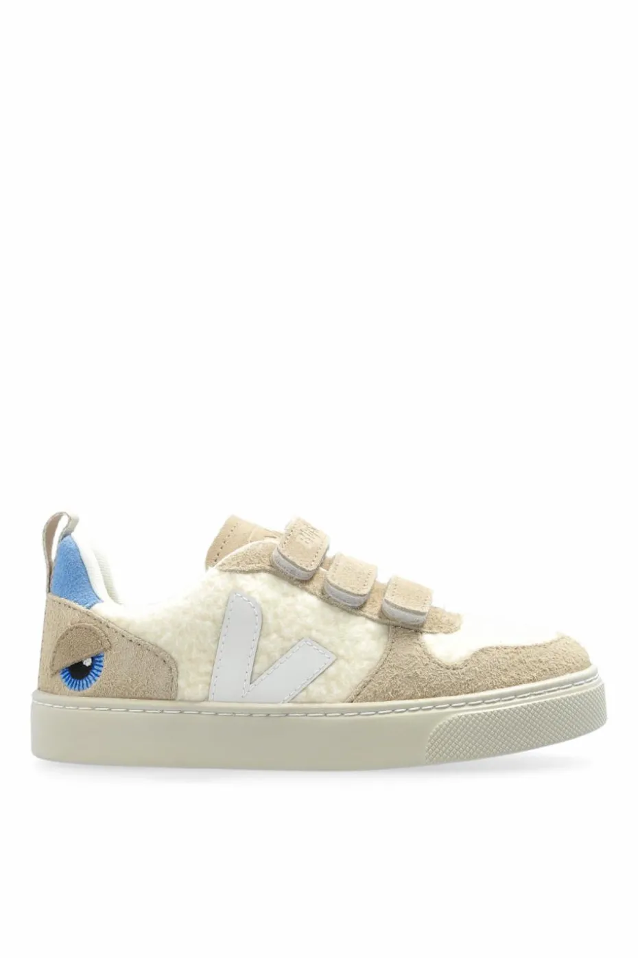 Veja Kids beżowy Buty sportowe `Veja x Bigstuffed Small V-10) Fleece`