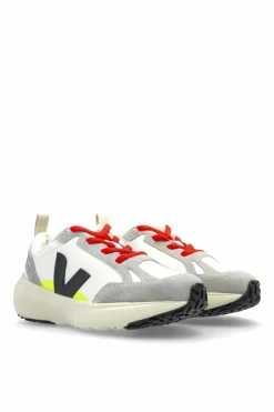 Veja Kids BIAŁY Buty sportowe `SMALL CANARY O.T. LEATHER`