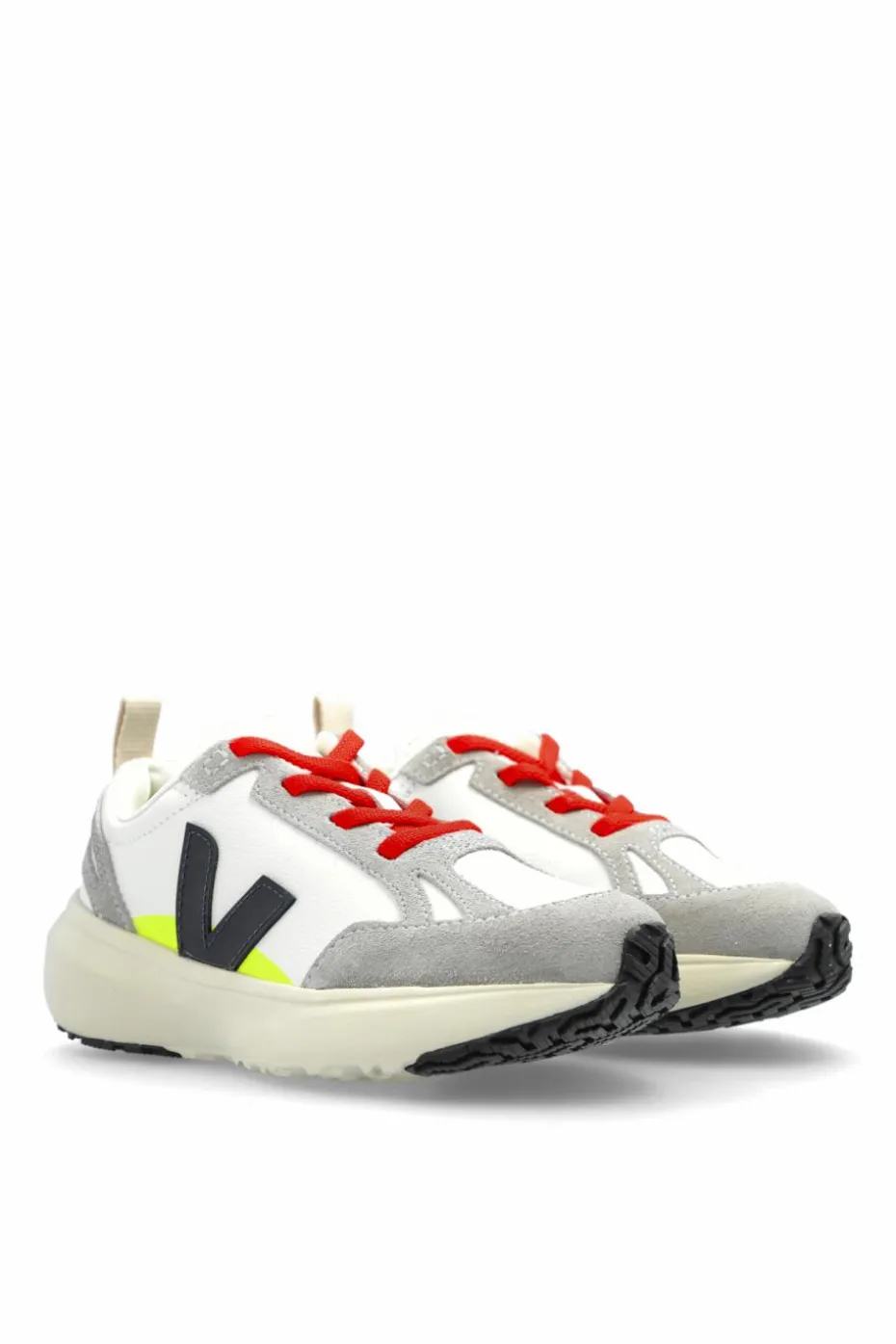 Veja Kids BIAŁY Buty sportowe `SMALL CANARY O.T. LEATHER`