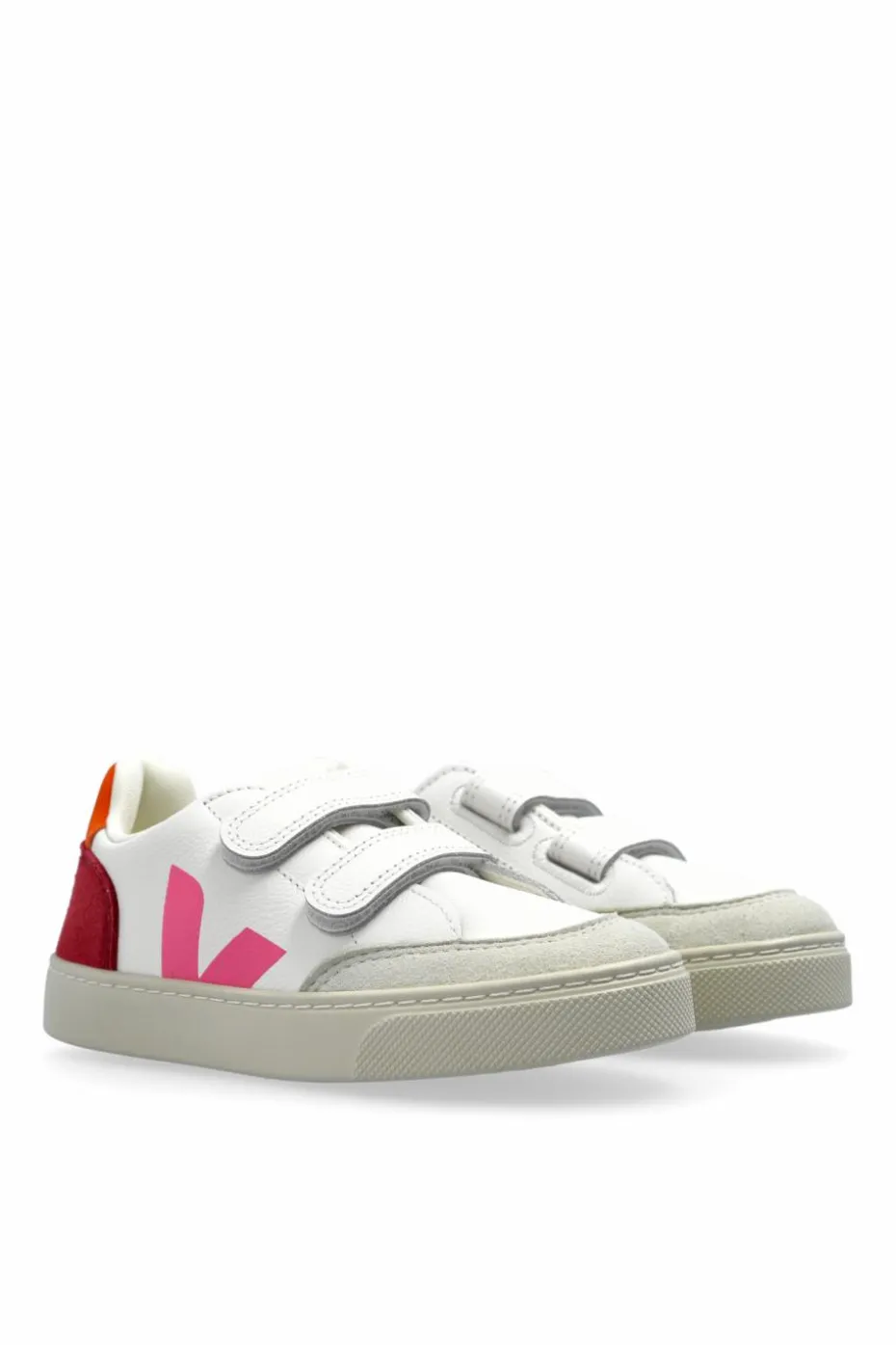 Veja Kids BIAŁY Buty sportowe `SMALL V-12 LEATHER`