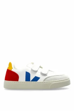 Veja Kids BIAŁY Buty sportowe `SMALL V-12 LEATHER`