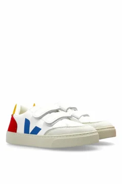 Veja Kids BIAŁY Buty sportowe `SMALL V-12 LEATHER`
