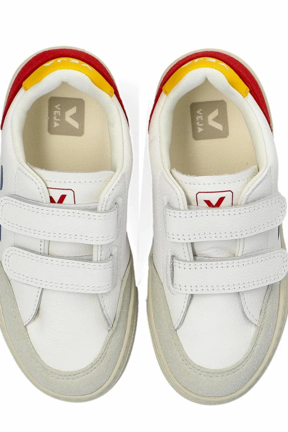 Veja Kids BIAŁY Buty sportowe `SMALL V-12 LEATHER`