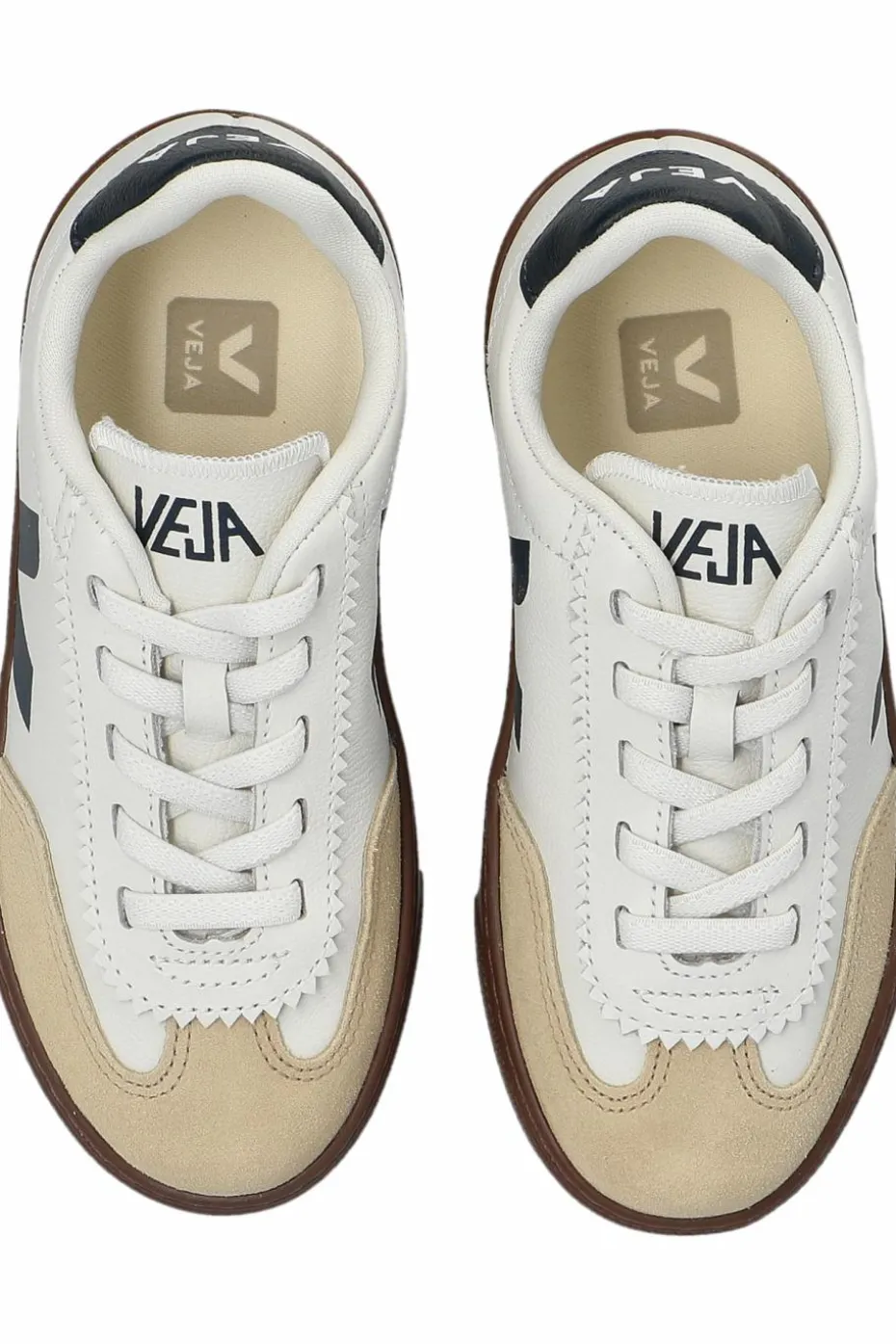 Veja Kids BIAŁY Buty sportowe `SMALL VOLLEY O.T. LEATHER`