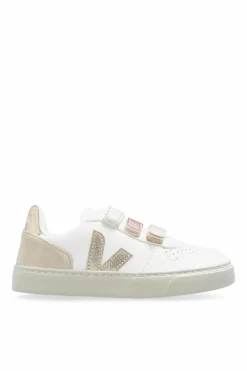 Veja Kids BIAŁY Buty sportowe `SMALL V-10 CHROMEFREE LEATHER`