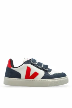 Veja Kids GRANATOWY Buty sportowe `SMALL V-10 CHROMEFREE LEATHER`