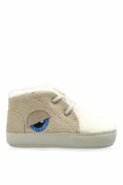 Veja Kids kremowy Buty `Veja x Bigstuffed (Baby) Brushed Suede`