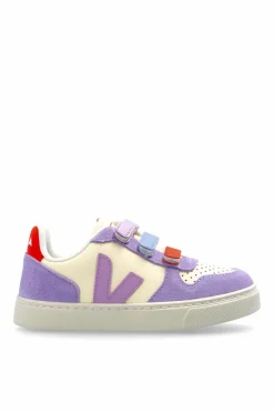 Veja Kids MULTIKOLOR Buty sportowe `SMALL V-10 LEATHER`