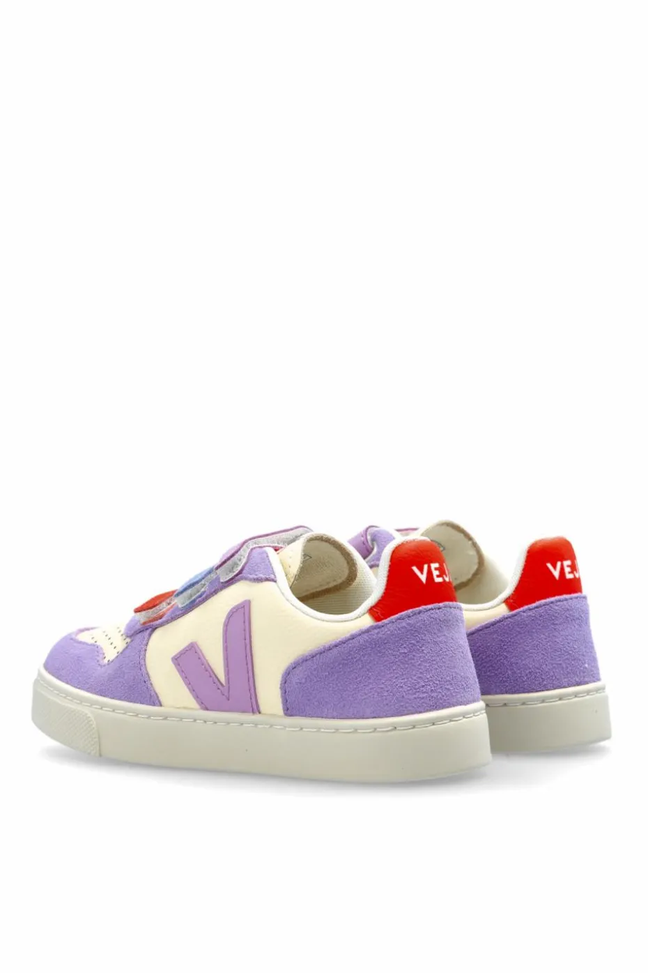 Veja Kids MULTIKOLOR Buty sportowe `SMALL V-10 LEATHER`