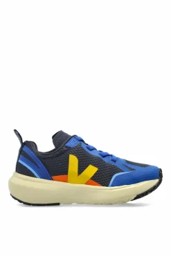 Veja Kids NIEBIESKI Buty sportowe `SMALL CANARY LIGHT ALVEOMESH`