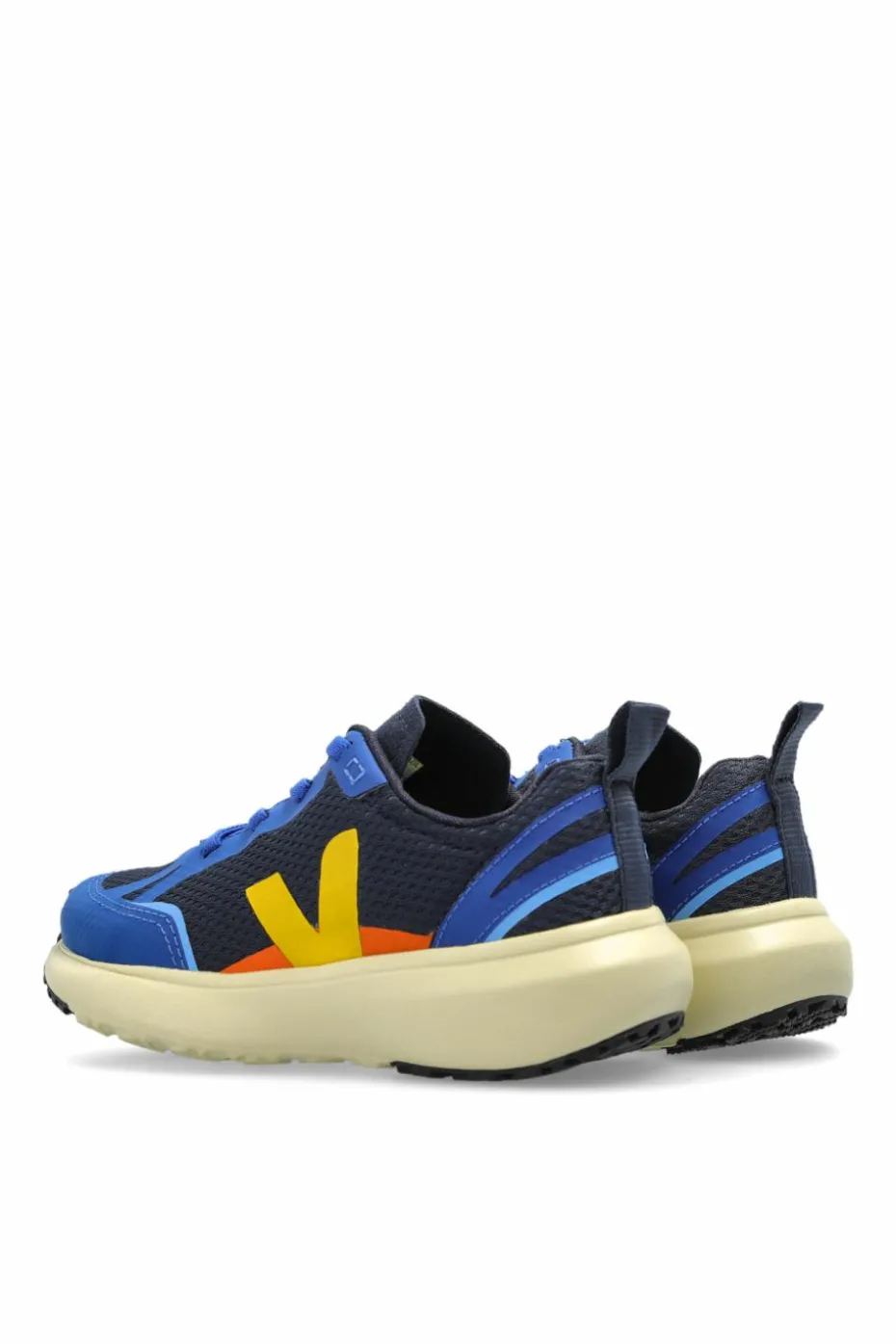 Veja Kids NIEBIESKI Buty sportowe `SMALL CANARY LIGHT ALVEOMESH`