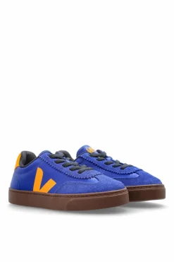 Veja Kids NIEBIESKI Buty sportowe `SMALL VOLLEY O.T. LEATHER`