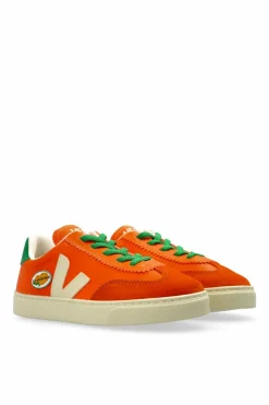 Veja Kids POMARAŃCZOWY Buty sportowe `X THE SOCIAL FOOD LEATHER`