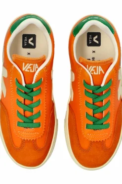 Veja Kids POMARAŃCZOWY Buty sportowe `X THE SOCIAL FOOD LEATHER`