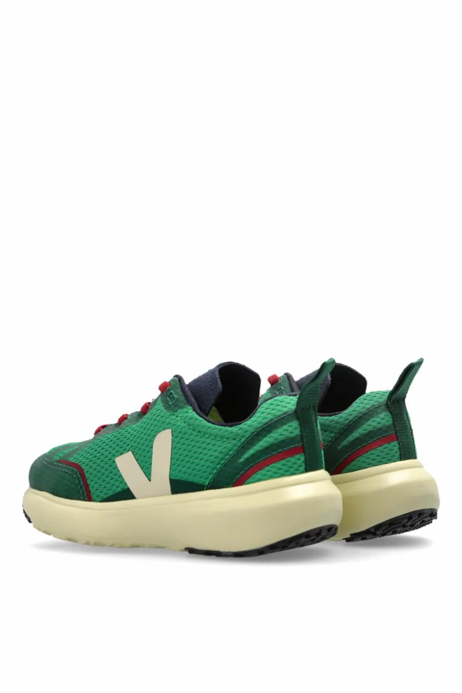 Veja Kids ZIELONY Buty sportowe `SMALL CANARY LIGHT ALVEOMESH`