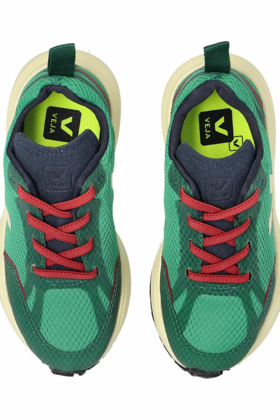 Veja Kids ZIELONY Buty sportowe `SMALL CANARY LIGHT ALVEOMESH`