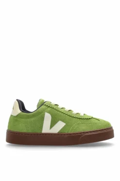 Veja Kids ZIELONY Buty sportowe `SMALL VOLLEY SUEDE`