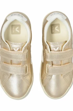 Veja Kids ZŁOTY Buty sportowe `SMALL ESPLAR LEATHER`