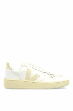 Veja kremowy Buty sportowe `V-10 PRIME LEATHER`