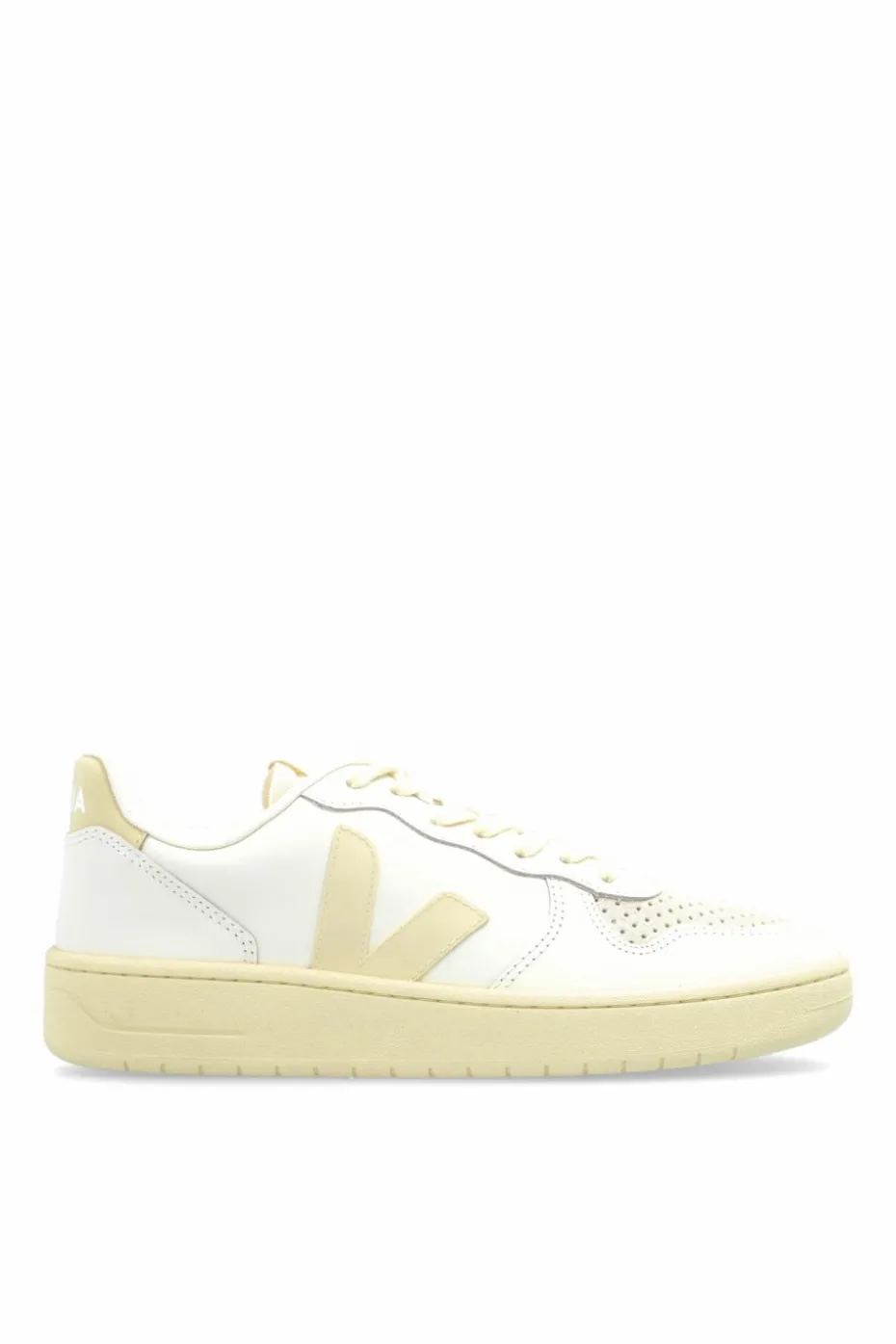 Veja kremowy Buty sportowe `V-10 PRIME LEATHER`