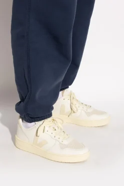 Veja kremowy Buty sportowe `V-10 PRIME LEATHER`