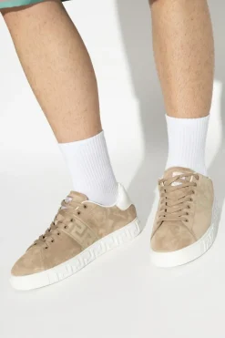 Versace beżowy Buty sportowe z logo