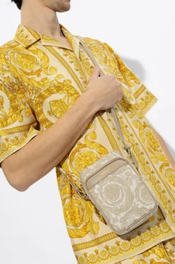 Versace beżowy Torba na ramię ‘Athena’