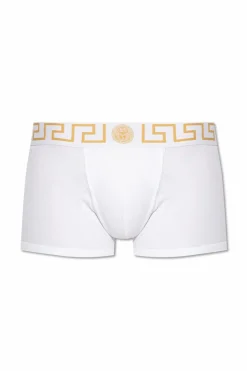 Versace BIAŁY Bawełniane bokserki