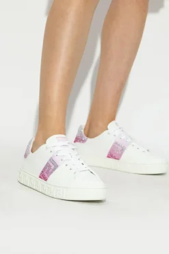 Versace BIAŁY Buty sportowe