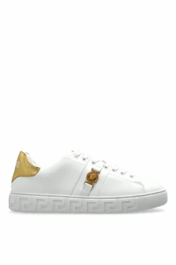 Versace BIAŁY Buty sportowe z logo