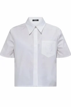Versace BIAŁY Koszula z logo