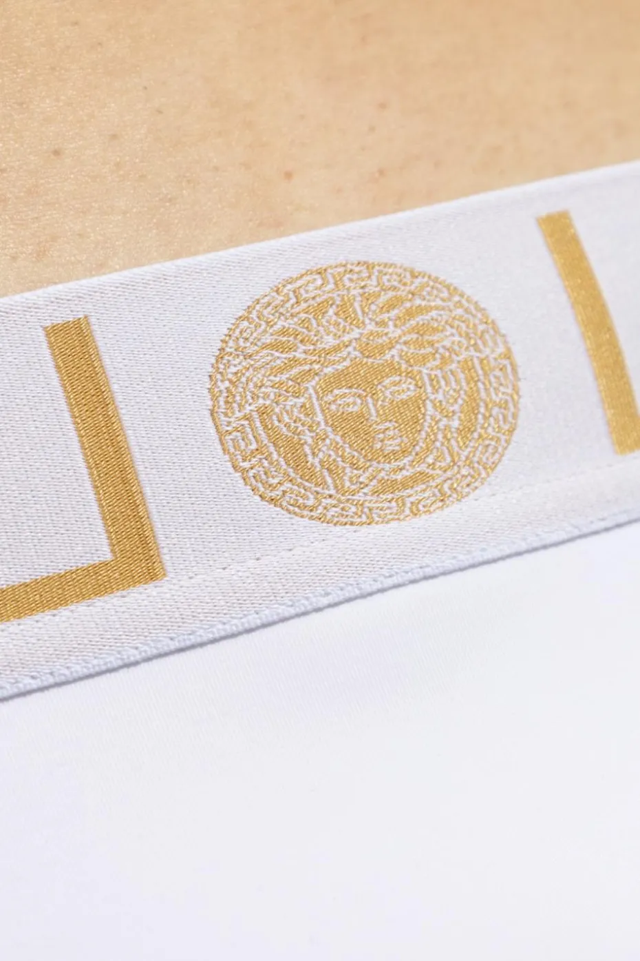 Versace BIAŁY Slipy kąpielowe