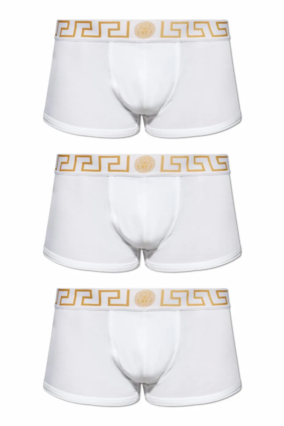 Versace BIAŁY Trójpak bokserek