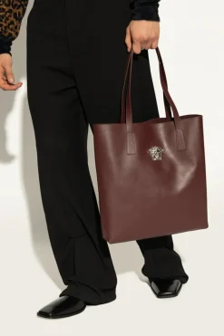 Versace BORDO Torba ‘La Medusa’ typu ‘shopper’