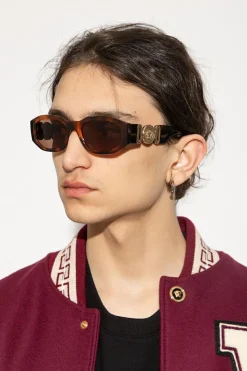 Versace BRĄZOWY Okulary przeciwsłoneczne